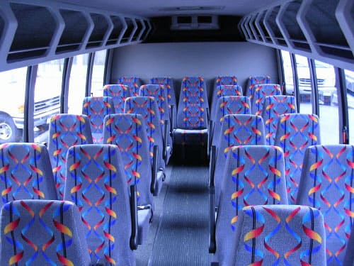 Knoxville 15-35 Passenger Minibuses Interior