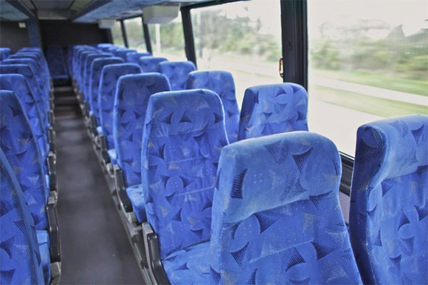 Knoxville 56 Passenger Motor Coaches Interior
